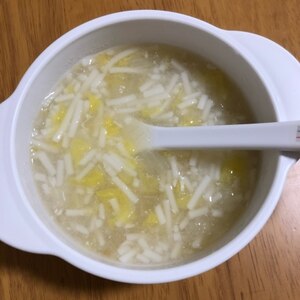 離乳食完了期☆白菜のうどん(*^^*)